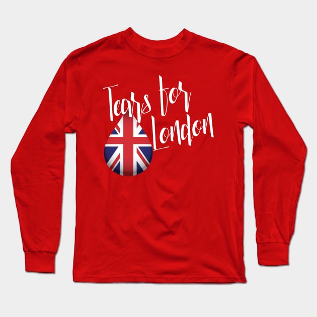 Tears for London Long Sleeve T-Shirt by e2productions